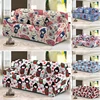 Cartoon Japanese Doll Elastic Sofa Cover For Living Room Decor 1/2/3/4 Seat Full Wrapped Slipcovers Dust-proof Couch Covers 1