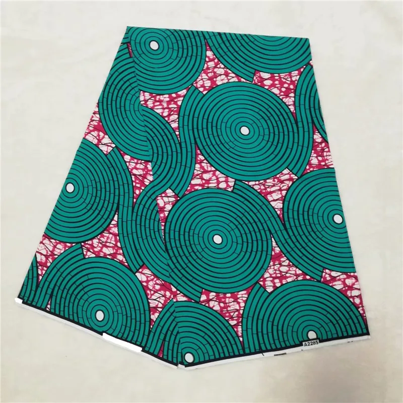 

2019 Latest African dutch wax prints fabric veritable dutch wax Nigerian 100% cotton African wax fabric 6 Yards