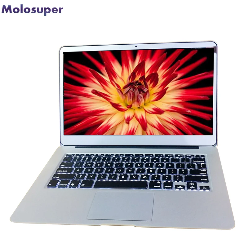 Игровой ноутбук molosuper 14 Intel I7 8 ГБ ОЗУ 512 ГБ SSD 14 дюймов 1920*1080 ips экран металлический ноутбук компьютер