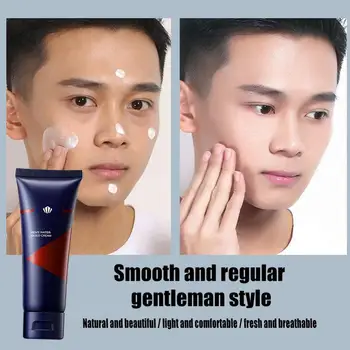 

men make up foundation BB cream Men's Revitalising Nourishing Tone Up Cream Lazy Concealer Handsome Artifact 50g