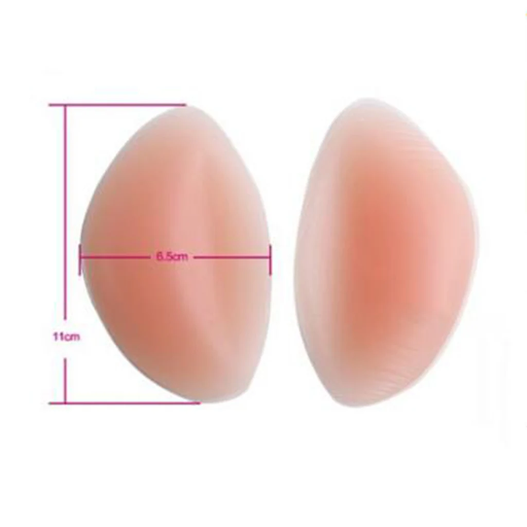 Womens Silicone Bra Inserts Push Up Breast Pads Bust Chest Padding Enhancer