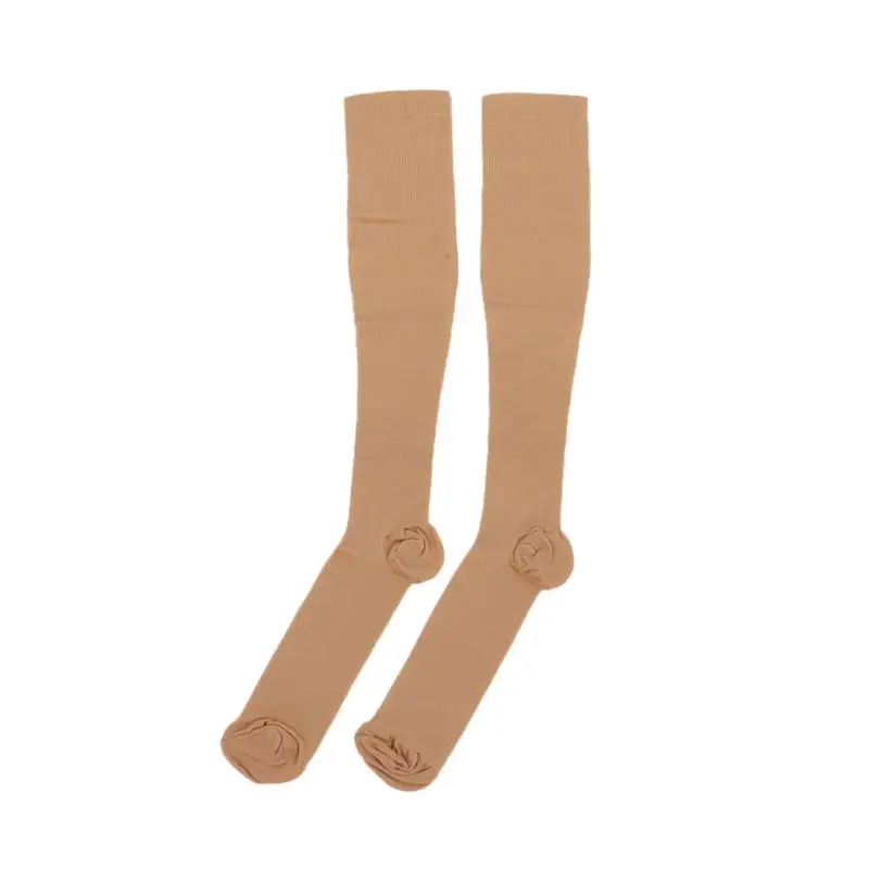 New Unisex Socks Compression Stockings Pressure Varicose Vein Stocking knee high Leg Support Stretch Pressure Circulation