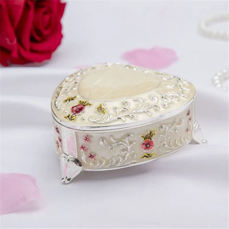 Classic Love Heart  Jewelry Trinket Box Gift for Birthday Thanksgiving Valentine's Day Christmas Mother's Day