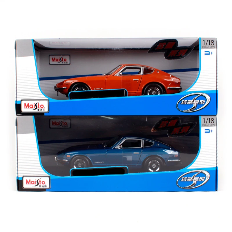 Maisto 1:18 1971 Datsun 240Z машина под давлением для nissan красная машина под давлением Коллекционная модель автомобиля игрушки Детские игрушки Подарки