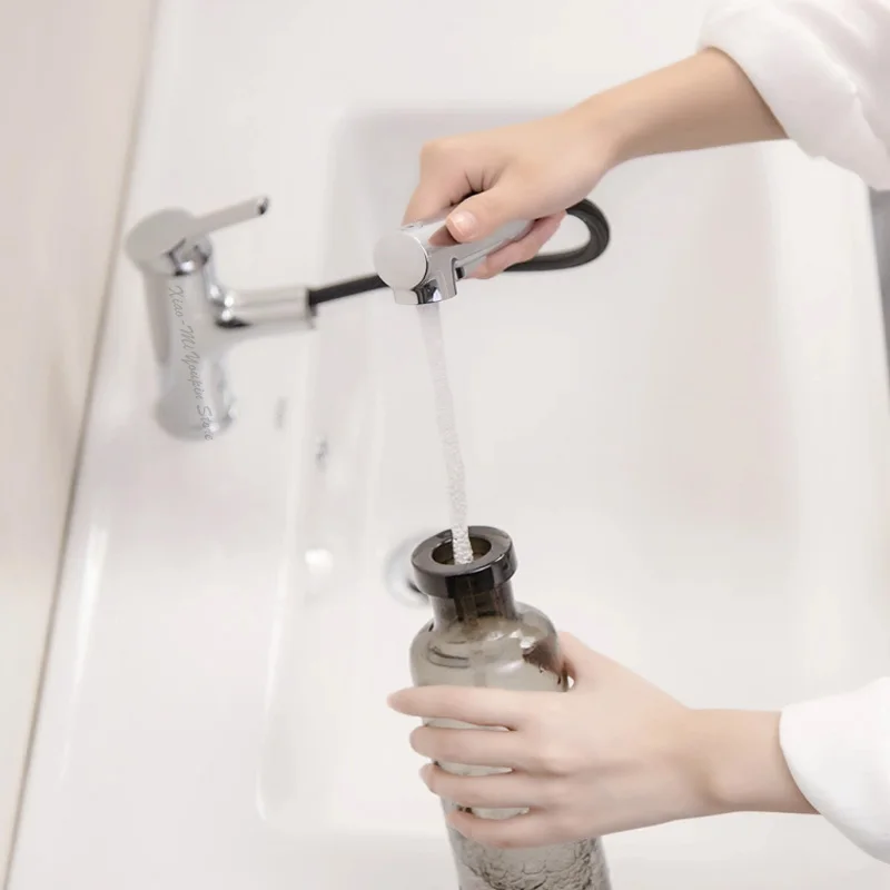 Xiaomi Mijia Dabai смеситель для ванной комнаты с выдвижным распылителем, 2 режима распыления, однорычажный смеситель с ручкой