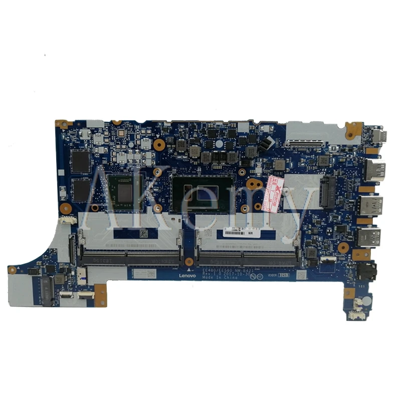 Akemy NM-B421 материнская плата для ноутбука ThinkPad E480 E580 01LW922 оригинальная материнская плата полностью протестирована с i7-8550U 2 Гб