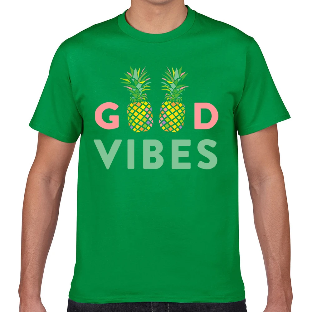 Tops T Shirt Men ad good vibes 