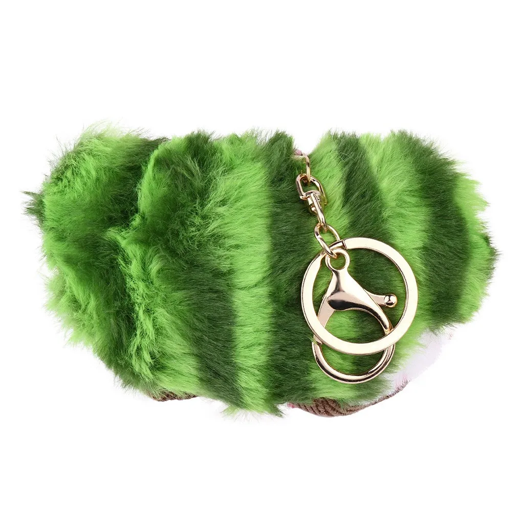 Cartoon Watermelon Plush Toys Doll Selected Fruit Plush Backpack Accessories Lovely Animal Suffed Doll keychain #A