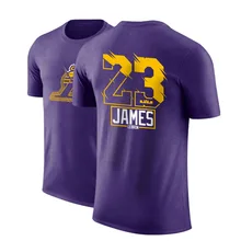 LA LBJ james bryant western все команды баскетбольная Футболка Карри Doncic harden Lillard Kawhi футболка Хлопковая мужская dpoy фирменный дизайн