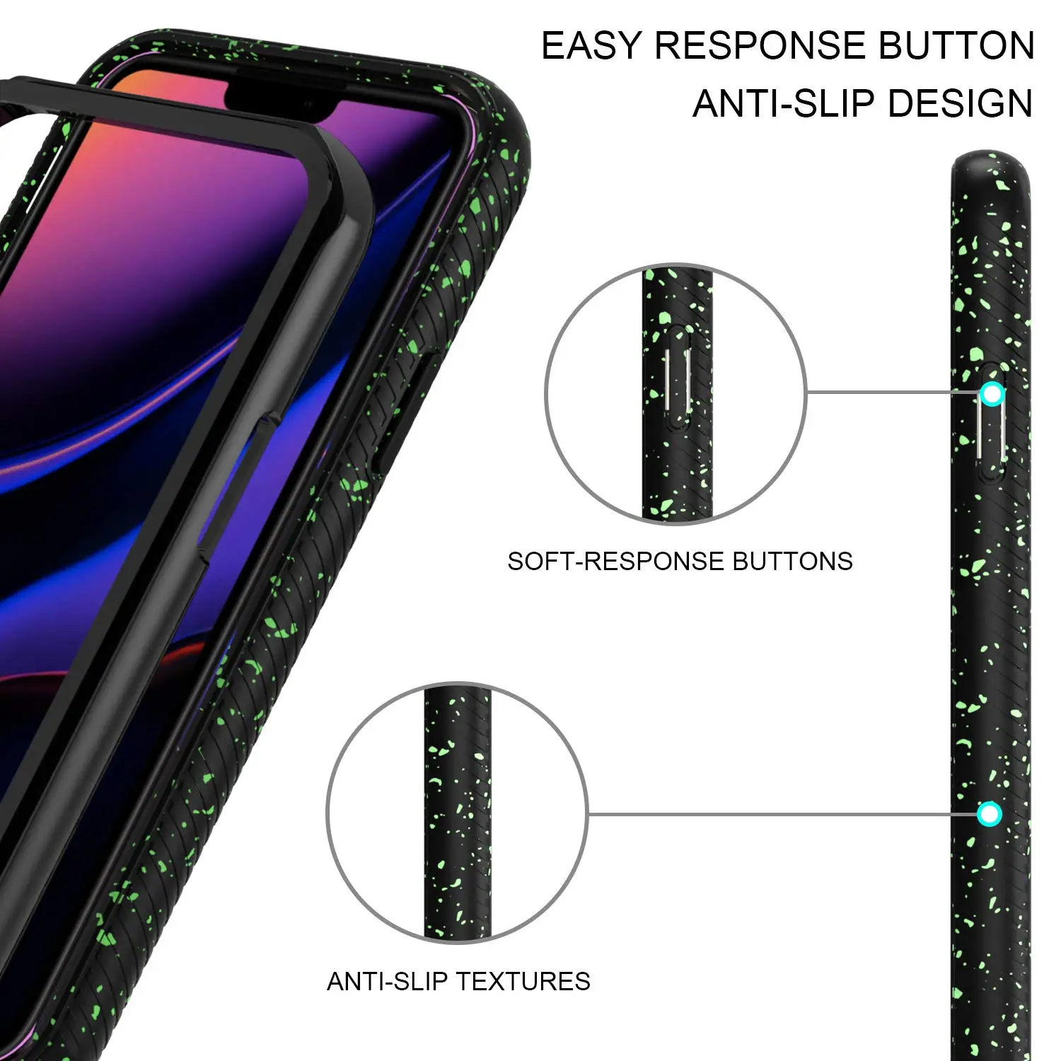 Броня гибридный защитный ударопрочный чехол для iPhone 11 11Pro Max X XS Max XR сверхмощный нескользящий Мягкий ТПУ чехол Капа Fundas