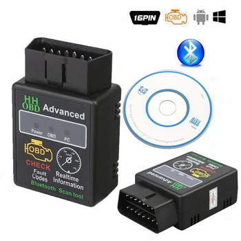 

Car accessories Elm327 V1.5 Bluetooth with CD OBD2 Scanner Diagnostic Car Diagnostic Tool ODB2 Auto Scan Adapter For Android/PC