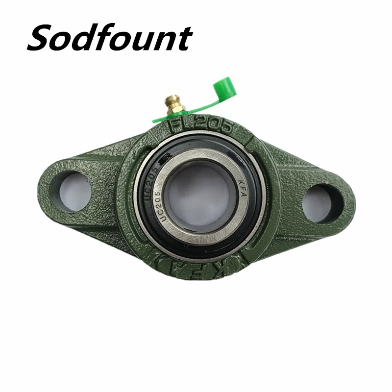 

1pcs Outer spherical diamond bearing seat UCFL210