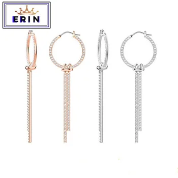 

ERIN High quality 1:1 SWA elegant Tassel Earrings