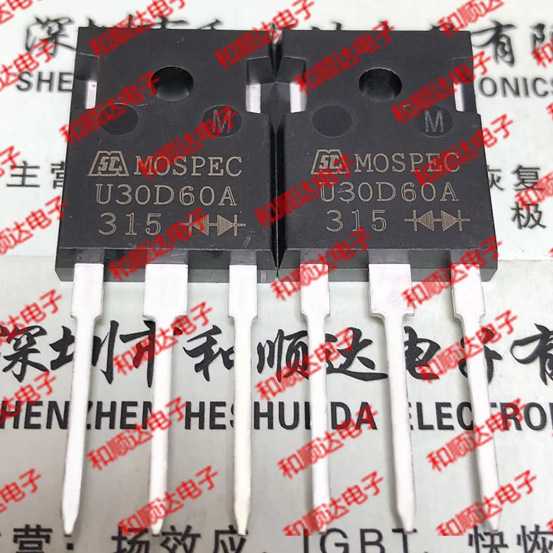 2 шт./U30D60A-247 600V 30A TO247