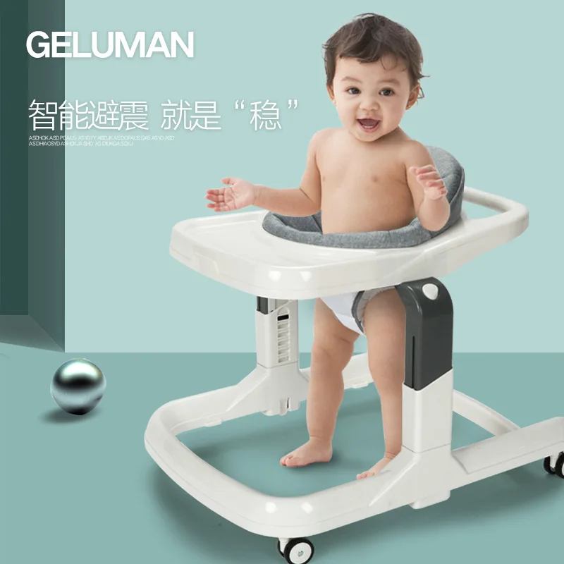 

0813 Baby stroller anti-o-leg rollover 7-18 months 6 girl boy multi-functional toddler hand push can sit