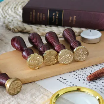 

Creative Retro European -Style Wax Seal DIY Cool Envelope Invitation Seal