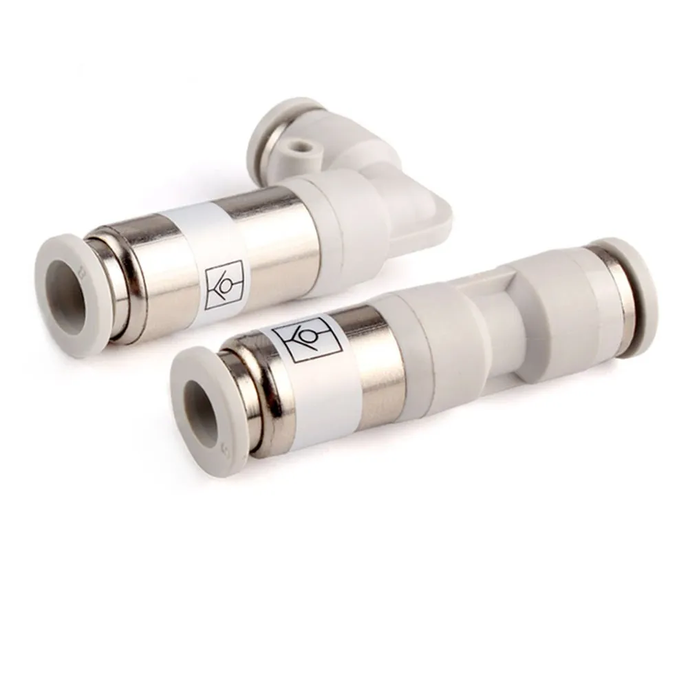 Spu Air Pneumatic Check Valve One Way Non-Return Valve Hose Tube One Touch Qucik Fitting Connector Coupling Spv