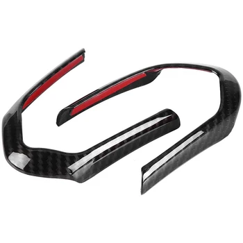 

2 PCS Car Carbon Steering Wheel Key Trim Frame for F20 F22 F21 F30 F32 F33 F33 F36 F06 F12 F13 X5 F15 X6 F16 M-Sport