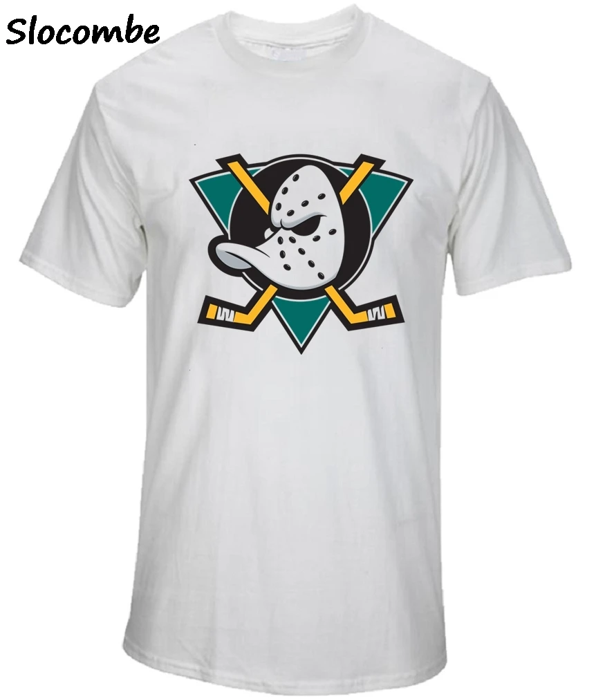 

Mighty Ducks T-Shirt - Retro NHL Inspired League USA Mens Fan Gift Top
