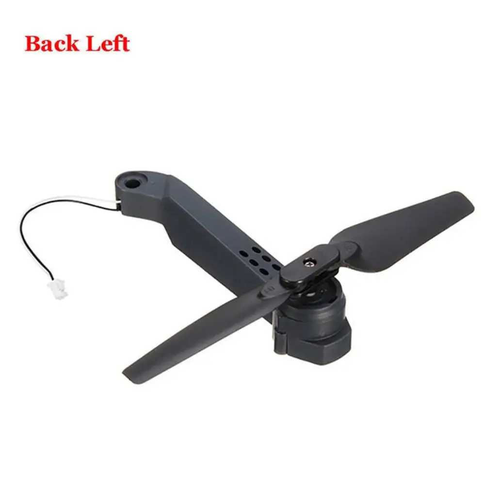 Professional Easy To Install E58 WIFI FPV RC Quadcopter Axis Arm Spare Parts with Motor& Propeller Supplies - Цвет: right rear