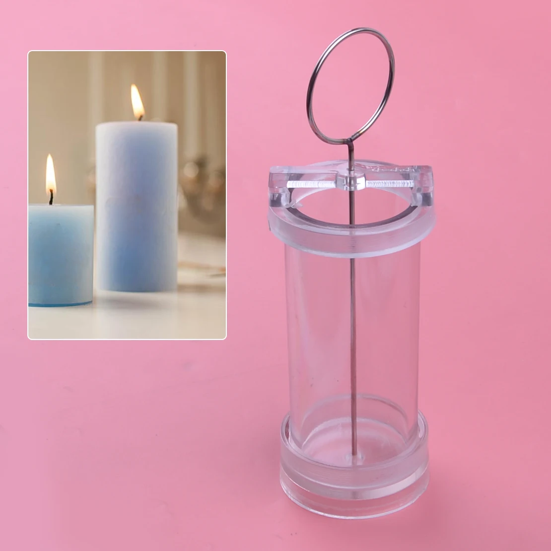 

LETAOSK 4PCS Round Shapes DIY Candle Making Molds Mould Craft Tool