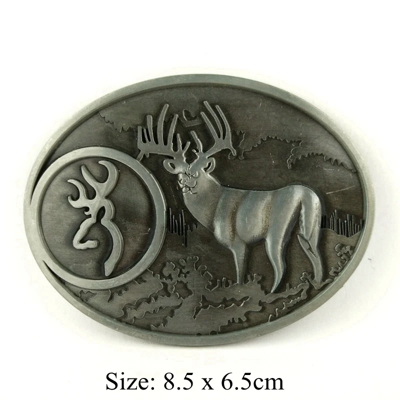 Antique Bronze Buck Hunter Deer Bow 