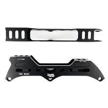 R5 Chassis Inline Speed Skating Frame Base for Slalom Boot 3X110mm Wheel with 165mm to 195mm Mounting Distance CNC Alloy D002 inline speed skates frame 3x110mm roller skating base ilq 9 bearing 110mm durable pu skating wheel rodas unbalanced front back