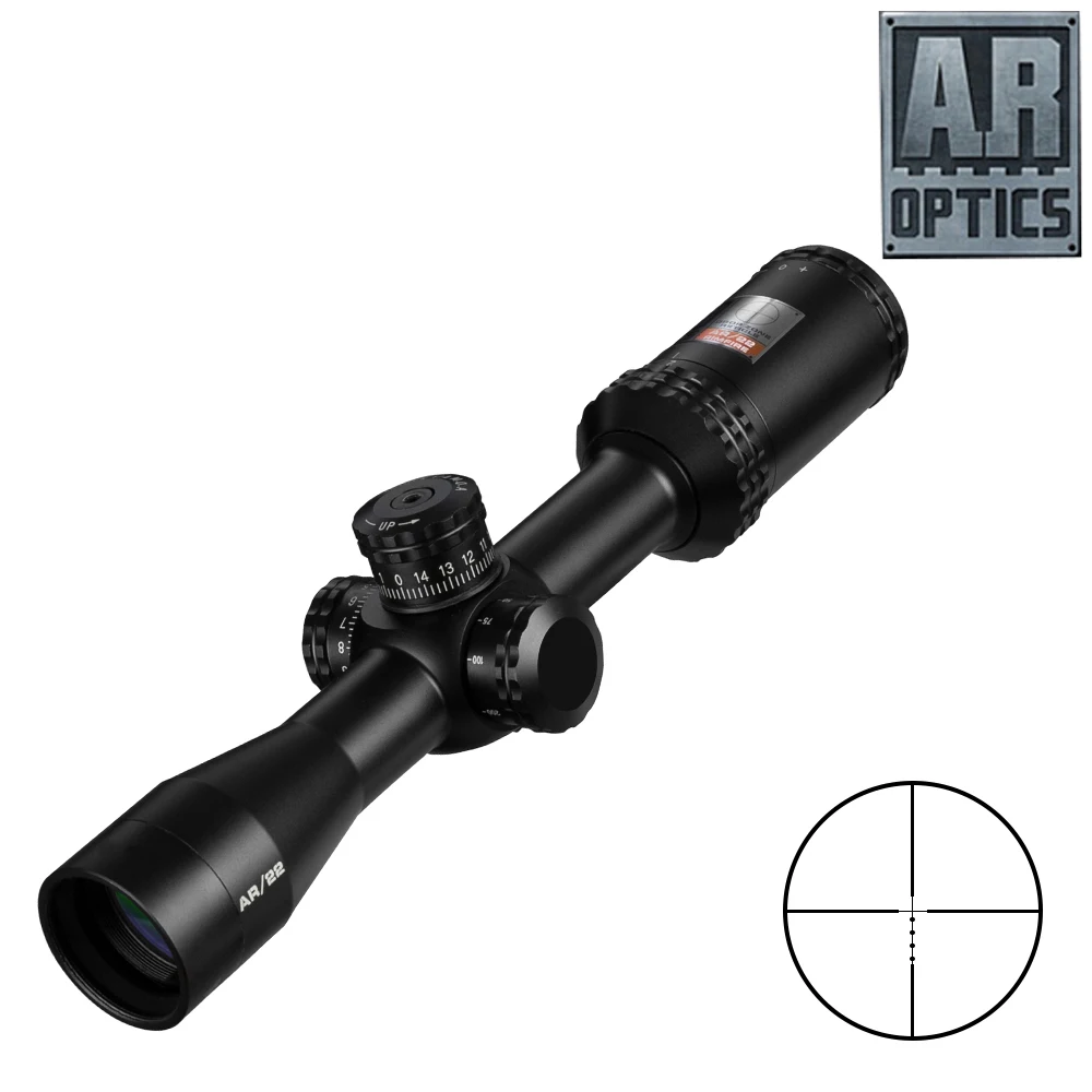 Тактический прицел для винтовки 2 7X32 AR Optics Drop Zone 223|tactical riflescope|ar opticsriflescope tactical |