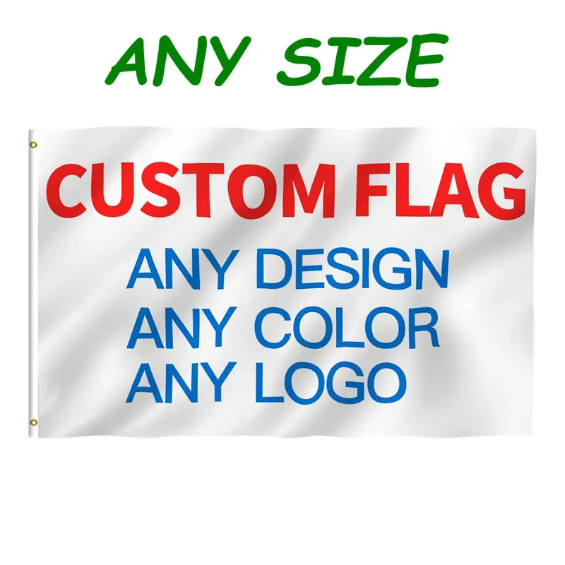 

superonezxz Custom Flags And Banner Flying Hanging Any Size Logo Free Design Polyester Customized Printed Decoration Promotion