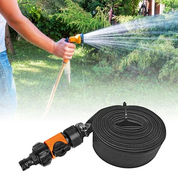 

15M Outdoor Garden Water Cooling Pipe Atomizing Sprayer Trampoline Sprinkler Garden Watering Irrigation Tools Water Play Set