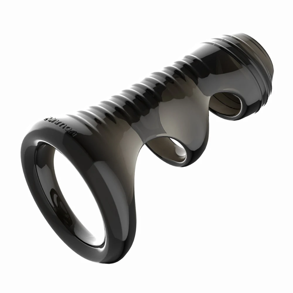 IKOKY meeste aeglustatud ejakulatsiooni masturbeerimine TPE rõngasvarrukaga sekslelud meestele erootiline korduvkasutatav kondoom_voghion.com