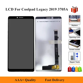 

6.36“ For Coolpad Legacy 2019 3705A LCD Display Touch Screen Digiziter Assembly For Coolpad 3705A With Free Tools