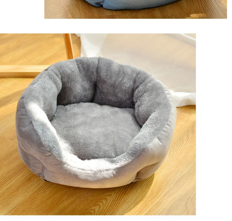 Теплая кровать для питомца кошки зимняя кровать Fodable Cat спальный коврик гнездо питомник подушка для питомца котенок гнездо товары для питомцев дом для кошек