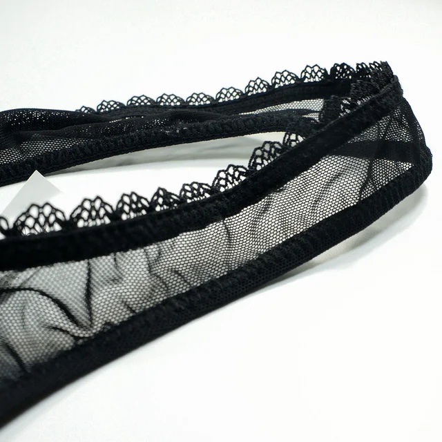 Bras Sets Varsbaby Sexy See Through Underwear Transparent High Waist Briefs  Yarn Bra And Panty Plus Size Set Q230922 From Mengqiqi02, $5.44