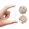 100/200pcs Disposable Wooden Cotton Stick Swabs Micro Brushes Eyelash Extension Glue Removing Tools For Beauty Makeup And Tattoo 2