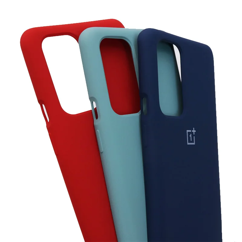 neck pouch for phone Oneplus 9 Pro Case Original Official Silicone Soft Ultrathin Shockproof Full Protective Cover Oneplus One Plus 9 9pro Case flip phone case