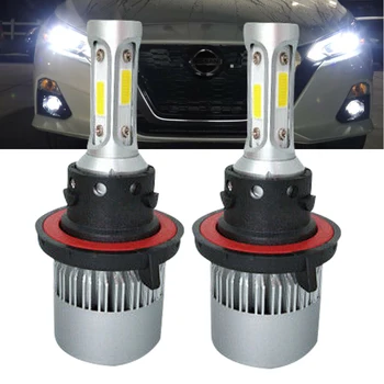 

H13 9008 LED Headlight Bulbs Hi/Lo Beam 1700W 6000K For Ford F-150 F-250 Side Light Bulbs Bulb