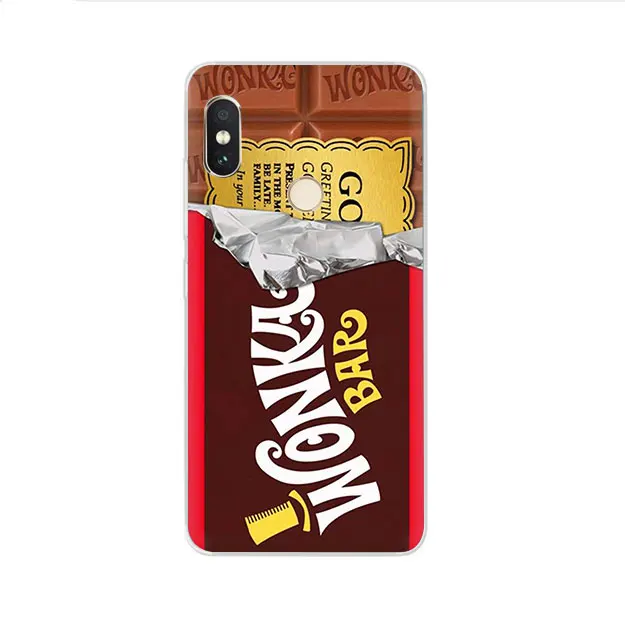 H12 EWAU Willy Wonka Bar Chocolate Hard Phone Cover Case for Xiaomi Mi Mix 2S Max 3 F1 5S 6 8 9 SE A1 A2 Lite 9T CC9e A3 Pro - Color: H12