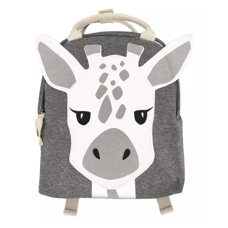 3-8 Years Old Kids School Bag Boys Girls Backpack Nordic Style Cartoon Animal Children Snack Toy Storage Bag Baby Backpack 4