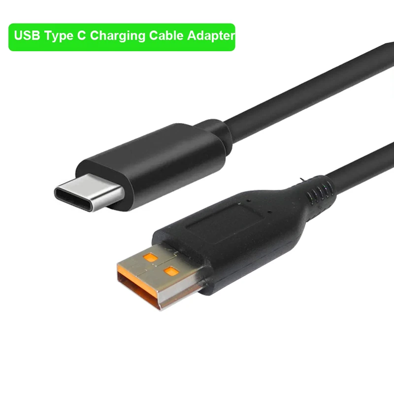 

USB Type C PD Power Adapter Plug Converter for Lenovo Yoga 700 900 Yoga 4 Pro-1370 Yoga 4 11 Yoga 4-1170 Laptop Charger 1.5m