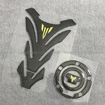 

Motorcycle Carbon Fiber TankPad Protector Fuel Oil Cover Sticker fit for Yamaha MT-07 MT-09 FZ07 FZ09 MT07 MT09