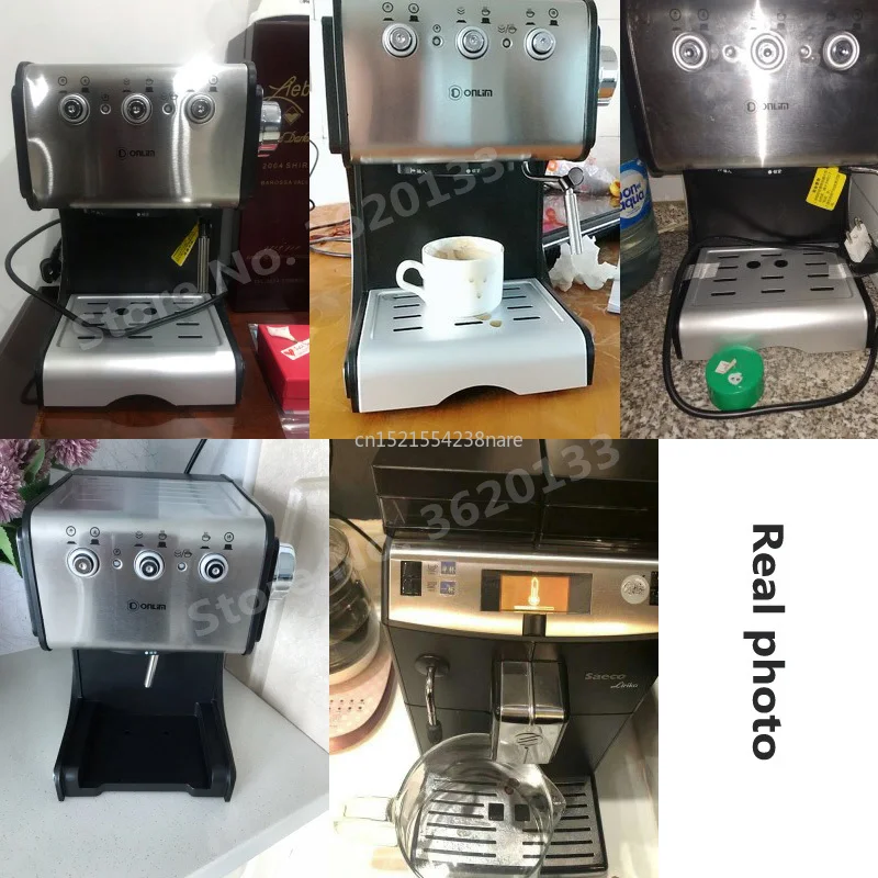 Kopen 1350 W 20Bar 1.5L Italiaanse Koffie Machine Elektrische Semi Automatische Koffiezetapparaat Hoge Druk Extractie Dubbele Temperatuurregeling
