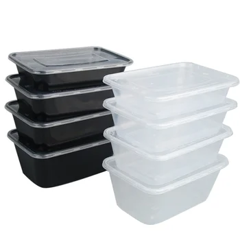 

Disposable Plastic Container Transparent Foodcontainers Dispossble Food Containers Salad Plastic Disposable CDN800A 3