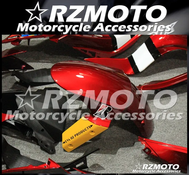 Мотоциклетный обтекатель abs подходит для Kawasaki ZX6R 636 2013- корпусные детали прессформы Магазин № 0502