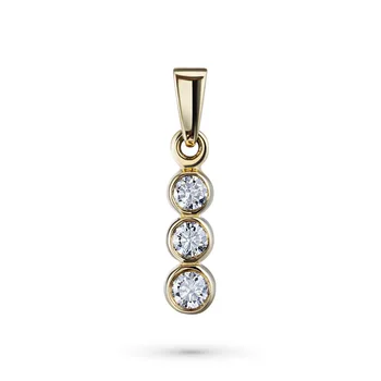 

Pendant made of yellow gold with diamonds e0301pd05115200