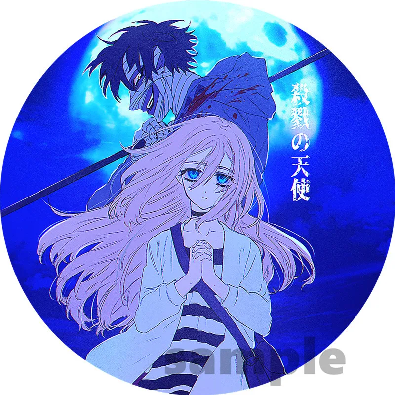 sexy anime cosplay Free Shipping Anime Angels of Death Enamel Pin Figure Cosplay Badge Backpack Icon Button Cartoon Brooch Accessories Gifts anime halloween costumes Cosplay Costumes