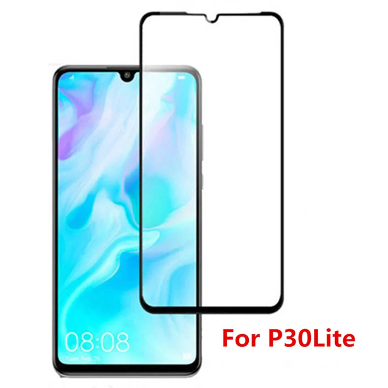 2 в 1 Защитное стекло для huawei p30 lite камера задняя крышка для Huwei p30 pro p 30 светильник 30 lite 30pro tremp очки чехол для объектива - Цвет: p30 lite 1front