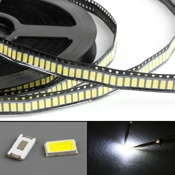 

Artudatech 500Pcs 5730 LED White Light SMD SMT Super Bright Light Emitting Diodes Strip