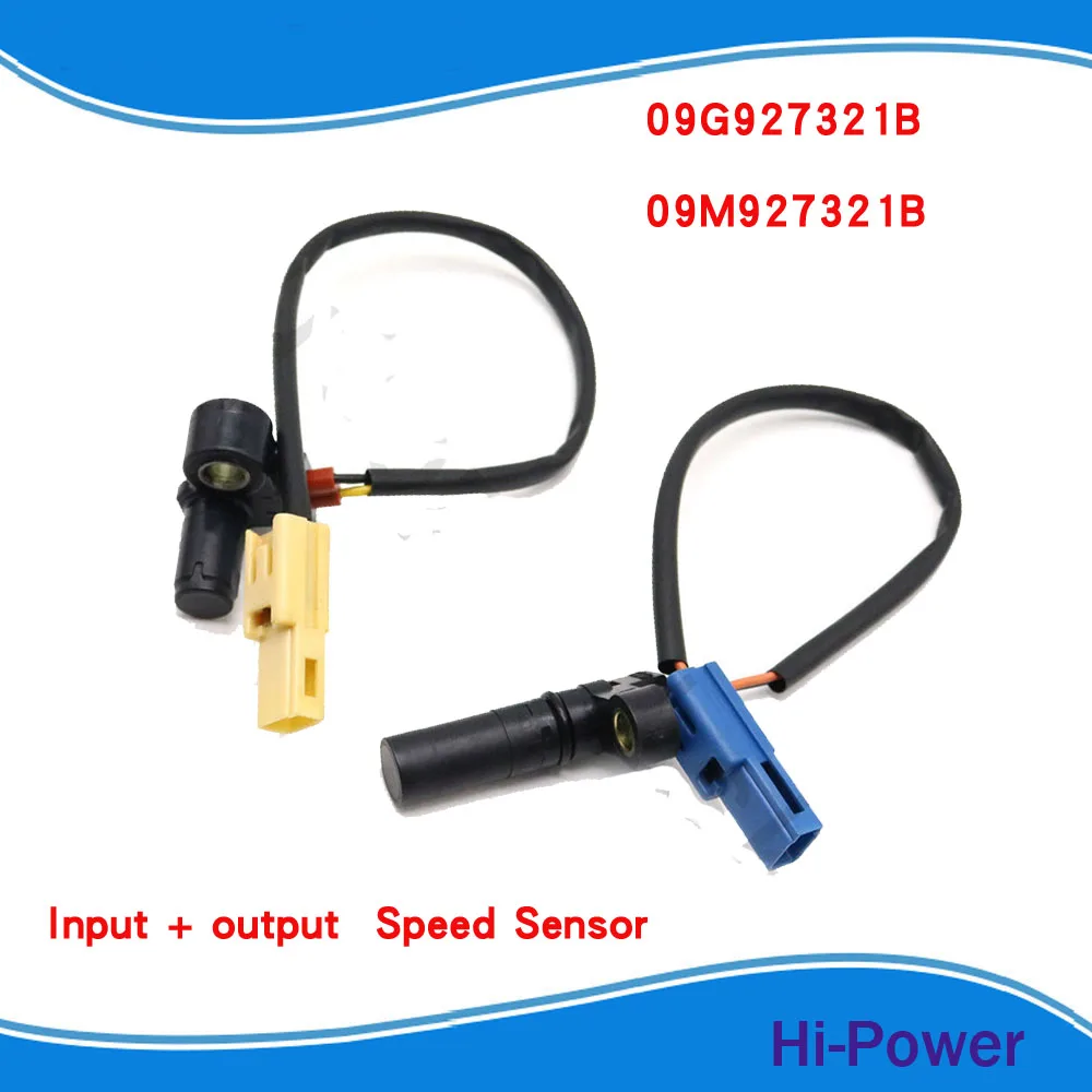 Высокое качество OEM 09G927321B 09M927321B для VW CC Golf Passat вход+ датчик выходной скорости для Audi VW датчик скорости передачи