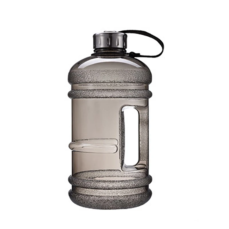 2.2L большая бутылка для воды, 1/2 галлонов, шейкер для протеина, пластиковая Спортивная бутылка для воды, рукоятка, для тренажерного зала, фитнеса, чайник, для улицы, большая чашка